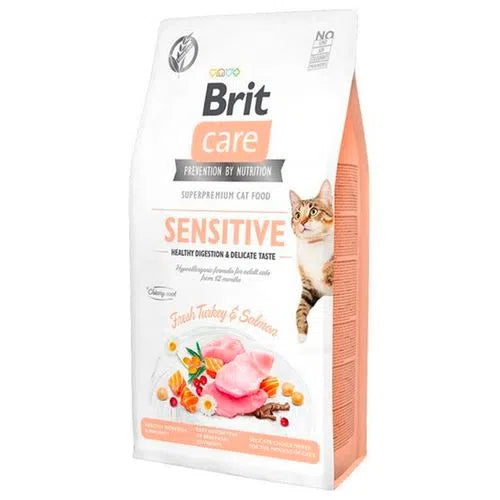 Brit Care Grain Free Sensitive Healthy Digestion & Delicate Taste - Peru e Salmão Fashion