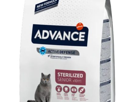 Advance Gato Sénior +10 Esterilizado - Frango Fashion