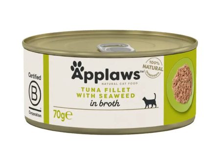 Applaws Ração Húmida p  Gato Adulto - Filete de Atum c  Algas For Discount