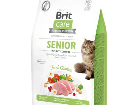 Brit Care Grain Free Senior Weight Control - Frango e Ervilhas For Cheap