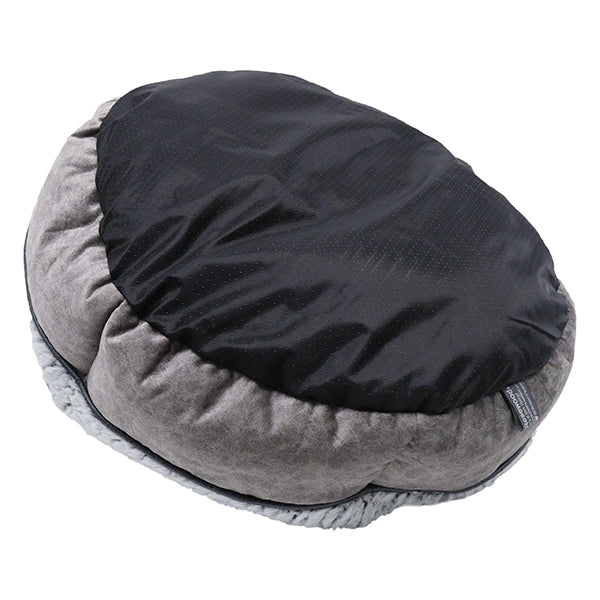 40 Winks Grey Luxury Plush Round Online Hot Sale