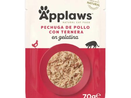 Applaws p  Gato Adulto - Peito de Frango e Vitela Supply