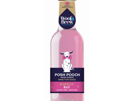 Woof & Brew Posh Pooch Barker Bay Rose 250ML on Sale