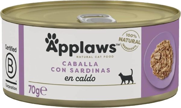 Applaws Ração Húmida para Gato Adulto - Cavala e Sardinha Cheap