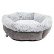 40 Winks Grey Luxury Plush Round Online Hot Sale