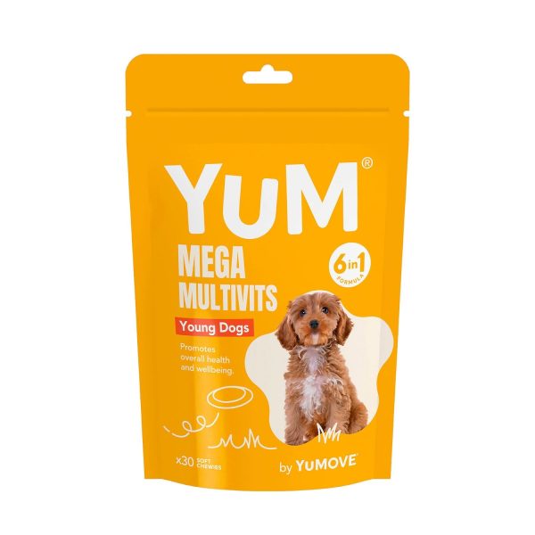 YUMOVE YUM MULTIVITS YOUNG DOG 30 BITES on Sale