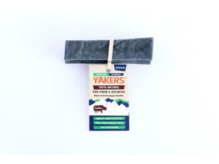 Yakers Dog Chew Blueberry, MED For Discount