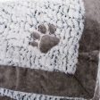 40 Winks Grey Luxury Plush Blanket Online