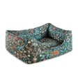 William Morris Square Dog Bed Blackthorn Print For Sale