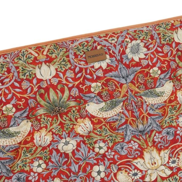 William Morris Pet Blanket Strawberry Thief Print Fashion